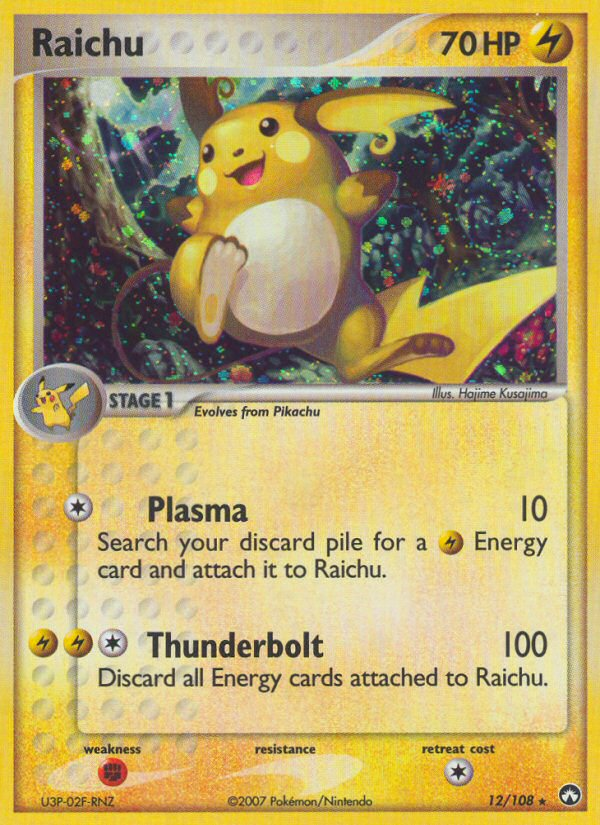 Raichu (12/108) [EX: Power Keepers] | Devastation Store