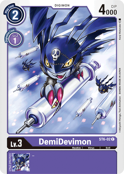 DemiDevimon [ST6-02] [Starter Deck: Venomous Violet] | Devastation Store