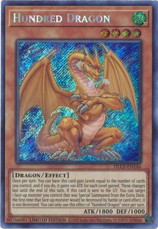 Hundred Dragon [DLCS-EN146] Secret Rare | Devastation Store