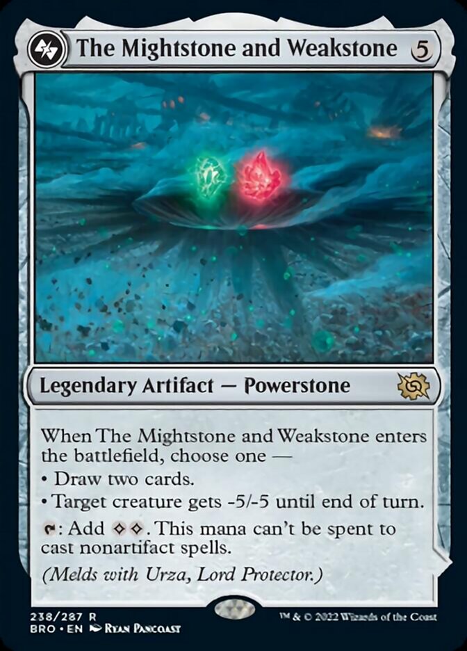The Mightstone and Weakstone [The Brothers' War] | Devastation Store