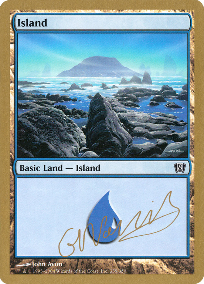 Island (gn335) (Gabriel Nassif) [World Championship Decks 2004] | Devastation Store