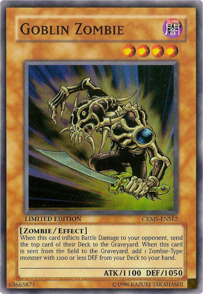 Goblin Zombie [CRMS-ENSE2] Super Rare | Devastation Store