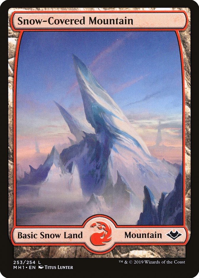 Snow-Covered Mountain [Modern Horizons] | Devastation Store