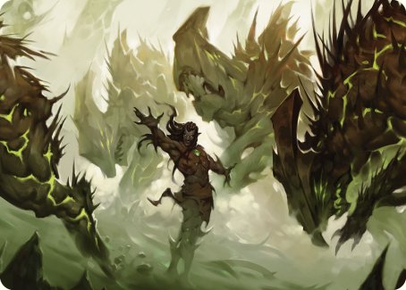 Ezuri's Predation Art Card [Commander Masters Art Series] | Devastation Store