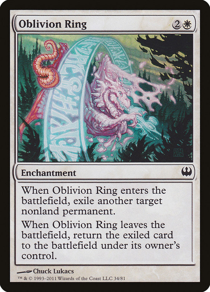 Oblivion Ring [Duel Decks: Knights vs. Dragons] - Devastation Store | Devastation Store