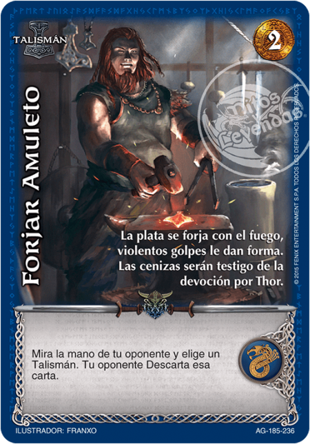 (AG-185-236) Forjar Amuleto – Vasallo - Devastation Store | Devastation Store