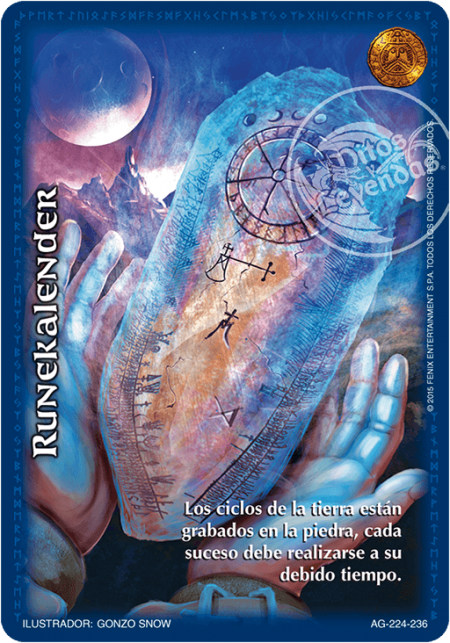 (AG-224-236) Runekalender – Sin Frecuencia - Devastation Store | Devastation Store