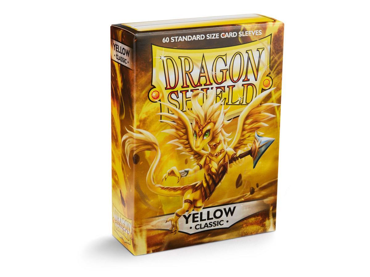 Dragon Shield Classic Sleeve - Yellow ‘Dorna’ 60ct - Devastation Store | Devastation Store