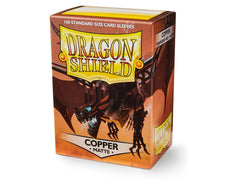 Dragon Shield Matte Sleeve - Copper ‘Draco Primus’ 100ct - Devastation Store | Devastation Store