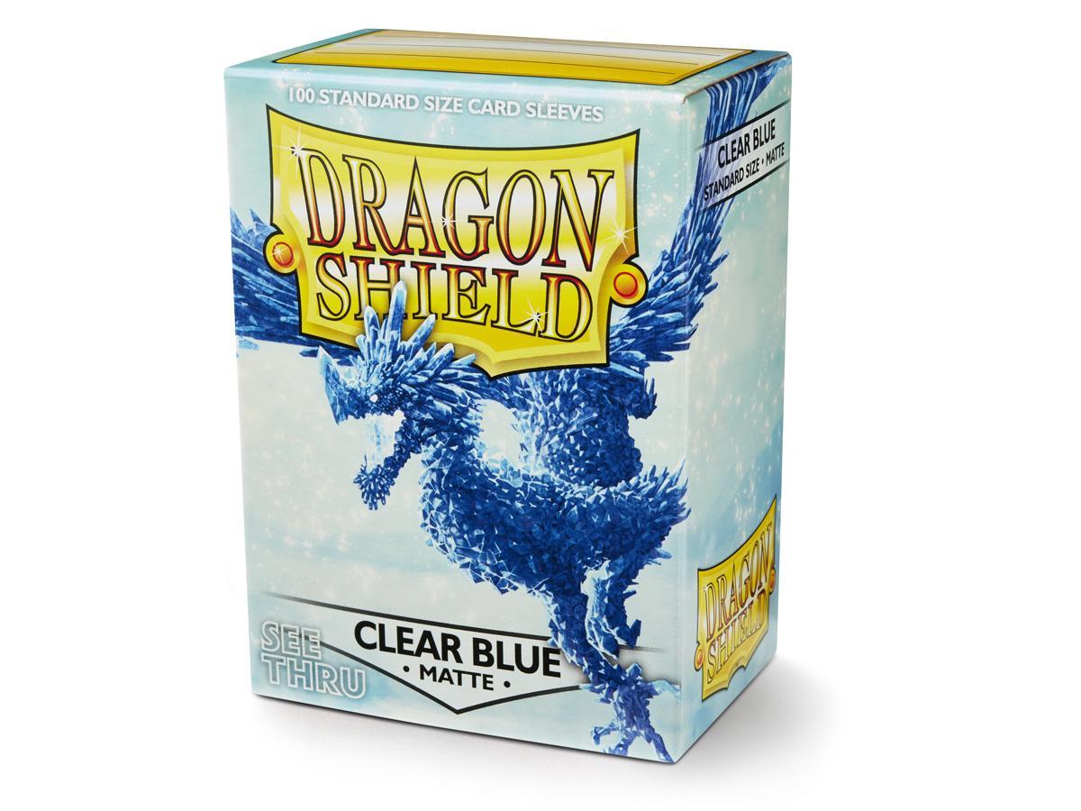 Dragon Shield Matte Sleeve - Clear Blue ‘Celeste’ 100ct - Devastation Store | Devastation Store