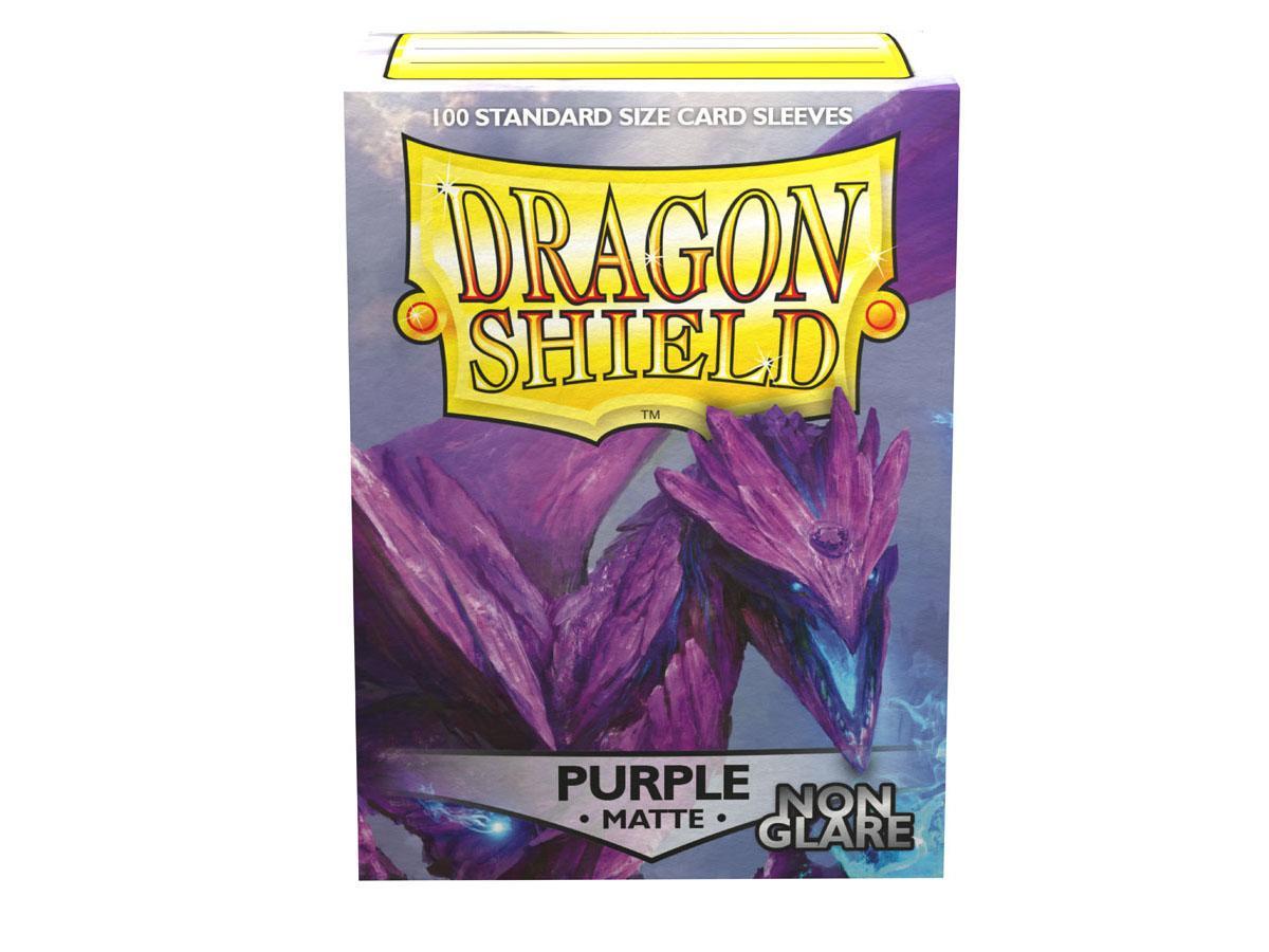 Dragon Shield Non-Glare Sleeve - Purple ‘Amifist’ 100ct - Devastation Store | Devastation Store