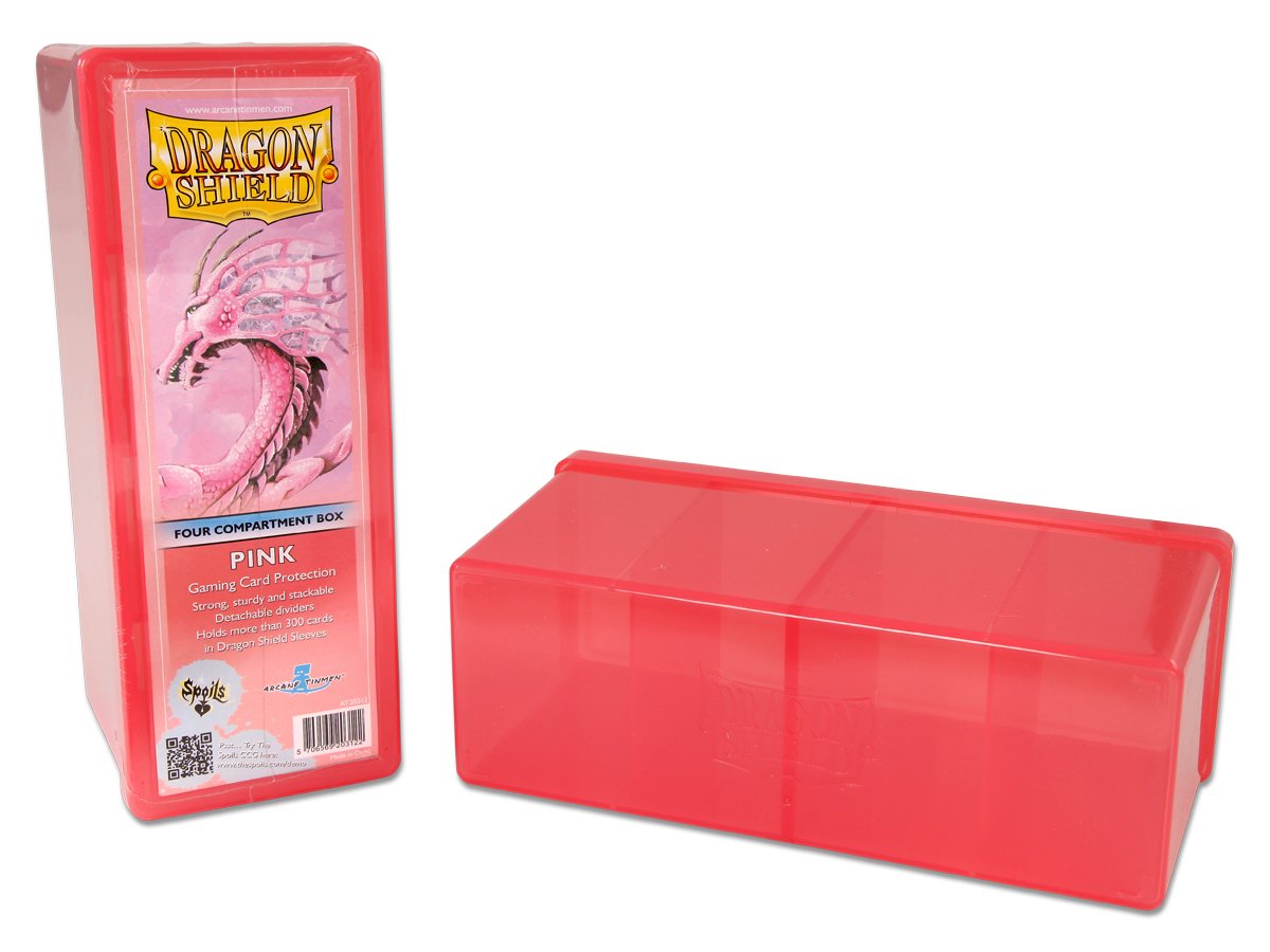 Dragon Shield Four Compartment Box – Pink - Devastation Store | Devastation Store