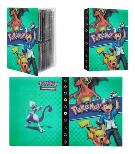 Album Cartas Pokemon 240 Bolsillos Carpeta | Devastation Store