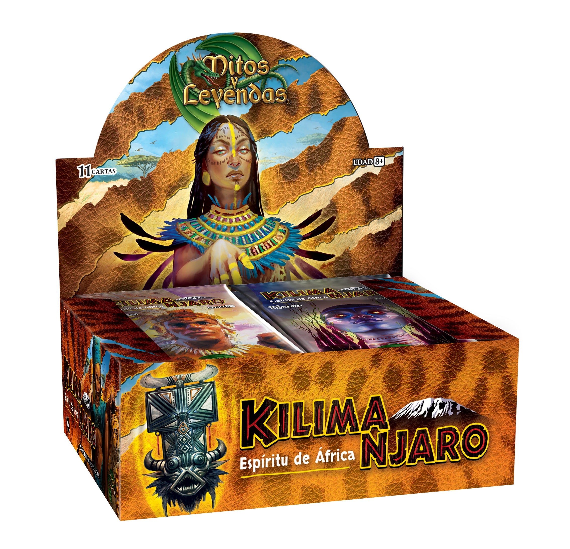 03 Caja 24 sobres KILIMA NJARO , Mitos y leyendas - Devastation Store | Devastation Store