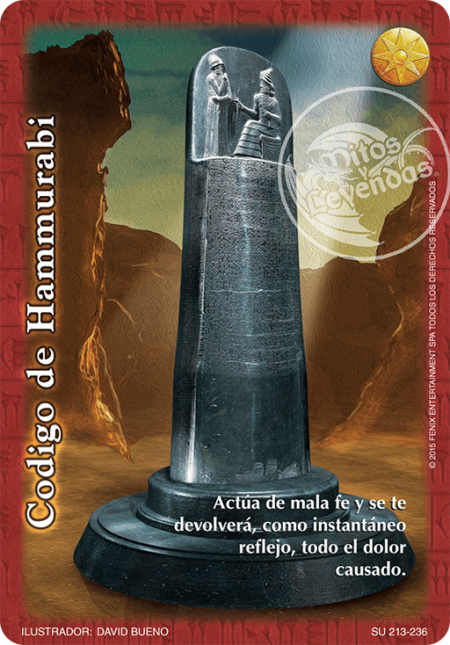 (SU-213-236) Código de Hammurabi – Sin Frecuencia - Devastation Store | Devastation Store
