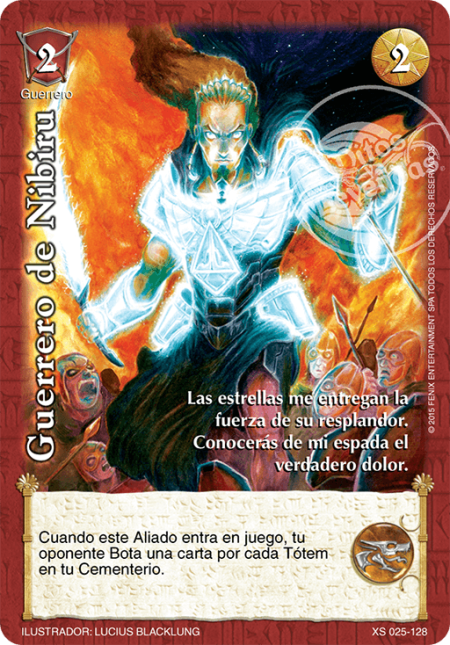 (XS-025-128) Guerrero de Nibiru – Real - Devastation Store | Devastation Store