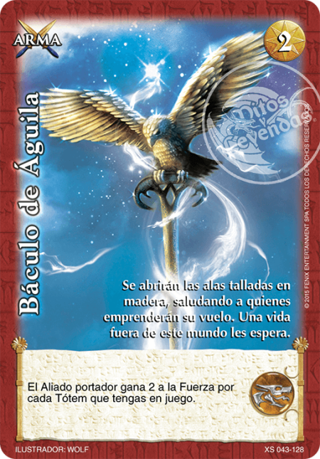 (XS-043-128) Báculo de Águila – Real - Devastation Store | Devastation Store
