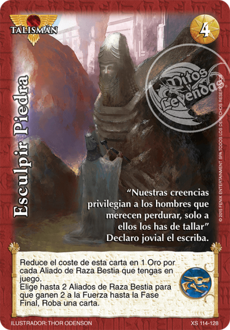 (XS-114-128) Esculpir Piedra – Vasallo - Devastation Store | Devastation Store