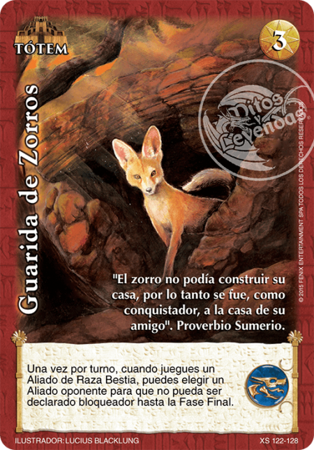 (XS-122-128) Guarida de Zorros – Vasallo - Devastation Store | Devastation Store