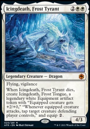 Icingdeath, Frost Tyrant (Promo Pack) [Dungeons & Dragons: Adventures in the Forgotten Realms Promos] | Devastation Store