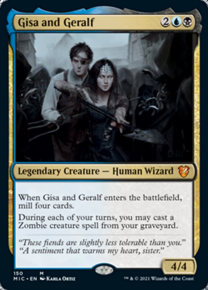 Gisa and Geralf [Innistrad: Midnight Hunt Commander] | Devastation Store