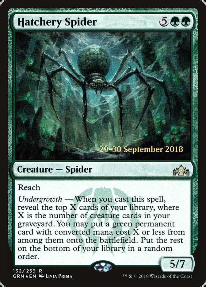 Hatchery Spider  [Guilds of Ravnica Prerelease Promos] - Devastation Store | Devastation Store