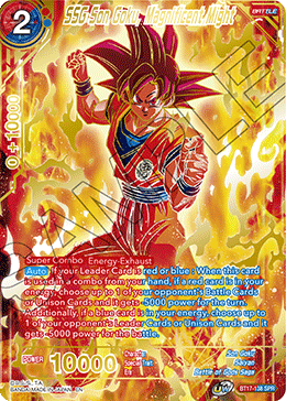 SSG Son Goku, Magnificent Might (SPR) (BT17-138) [Ultimate Squad] | Devastation Store