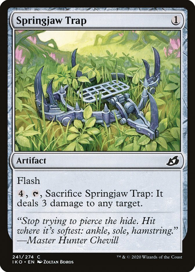 Springjaw Trap [Ikoria: Lair of Behemoths] | Devastation Store