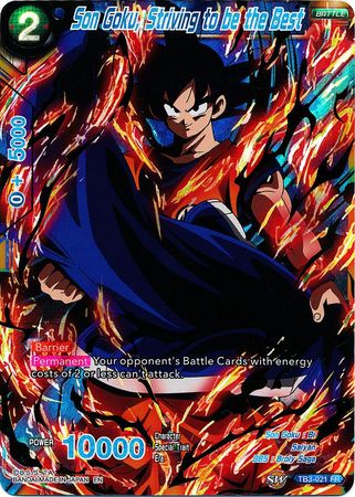 Son Goku, Striving to be the Best [TB3-021] | Devastation Store