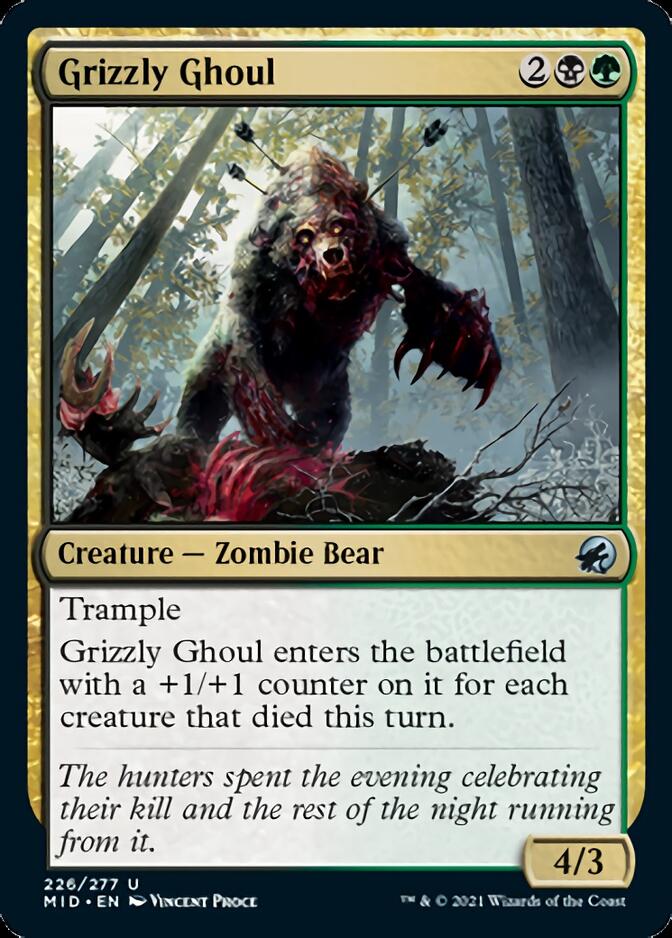 Grizzly Ghoul [Innistrad: Midnight Hunt] | Devastation Store