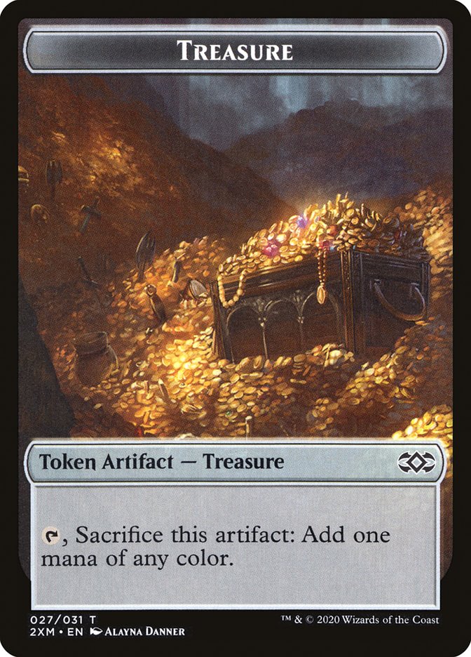 Treasure [Double Masters Tokens] | Devastation Store