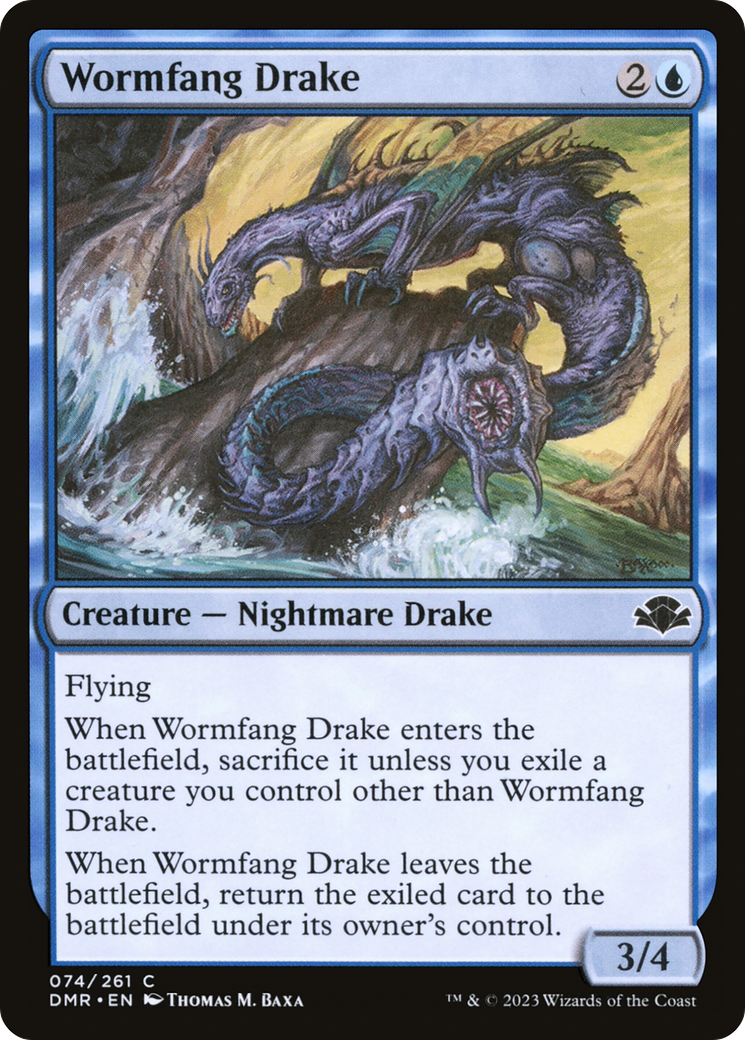Wormfang Drake [Dominaria Remastered] | Devastation Store