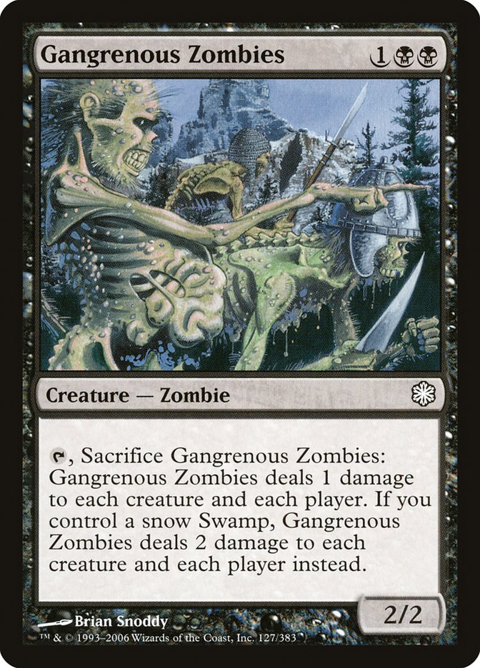 Gangrenous Zombies [Coldsnap Theme Decks] - Devastation Store | Devastation Store