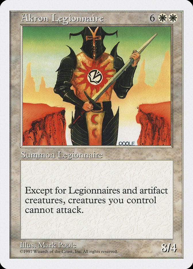 Akron Legionnaire [Fifth Edition] - Devastation Store | Devastation Store