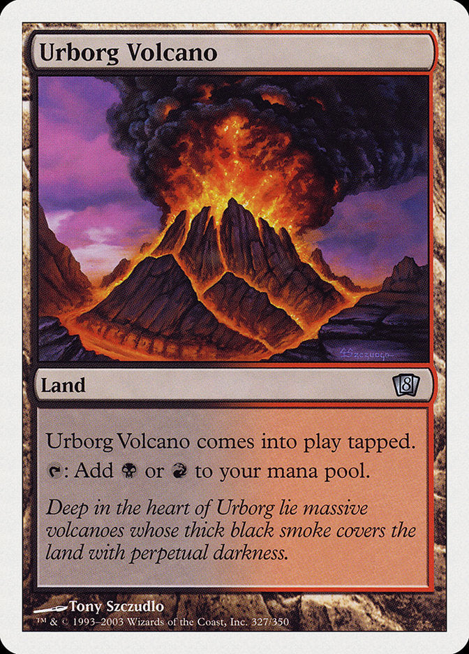 Urborg Volcano [Eighth Edition] - Devastation Store | Devastation Store
