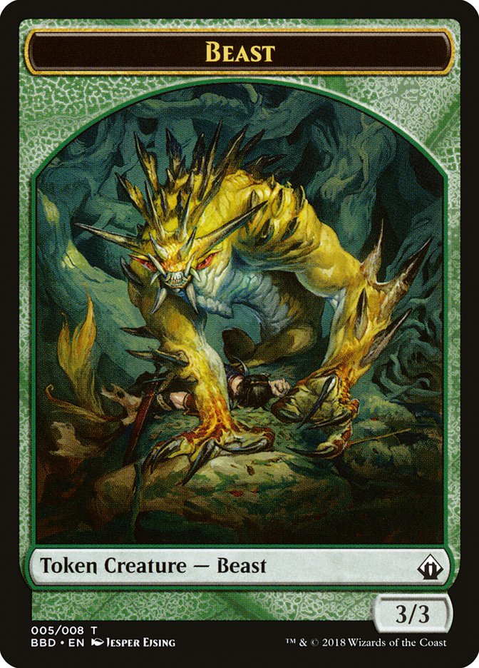 Beast [Battlebond Tokens] | Devastation Store