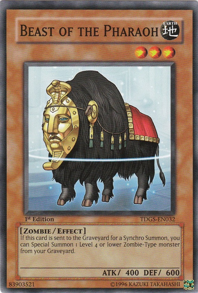 Beast of the Pharaoh [TDGS-EN032] Common | Devastation Store