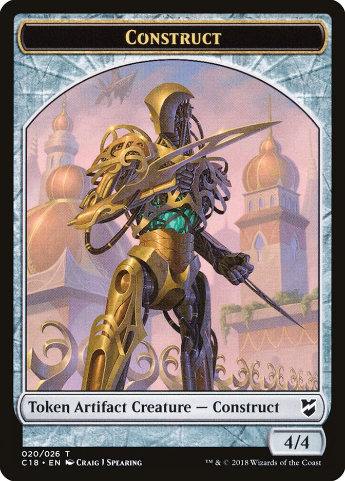 Construct (020/026) [Commander 2018 Tokens] | Devastation Store
