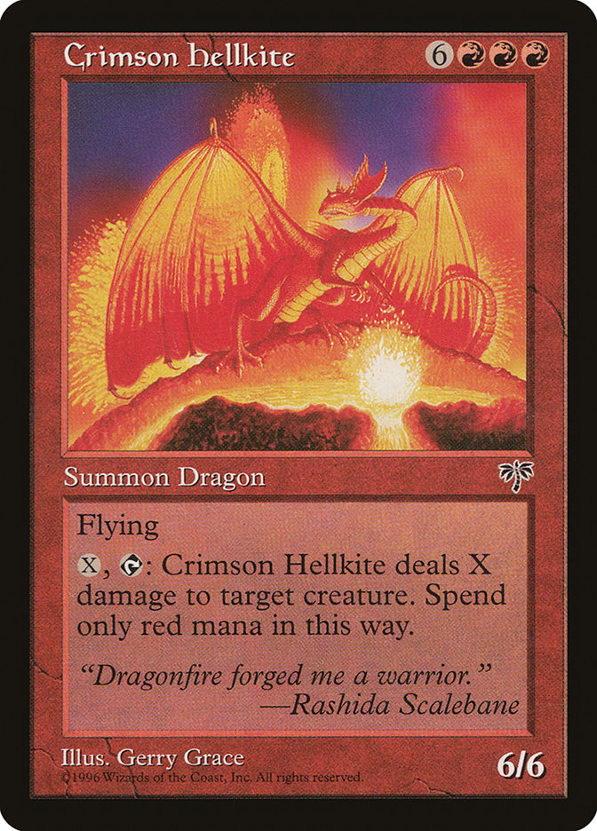 Crimson Hellkite [Mirage] - Devastation Store | Devastation Store