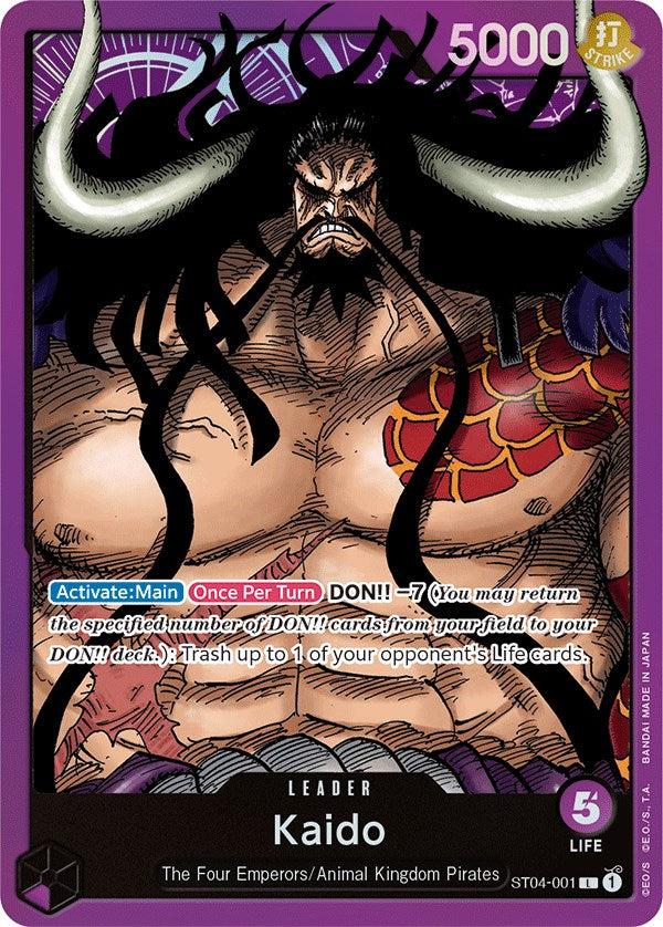 Kaido (001) [Starter Deck: Animal Kingdom Pirates] | Devastation Store