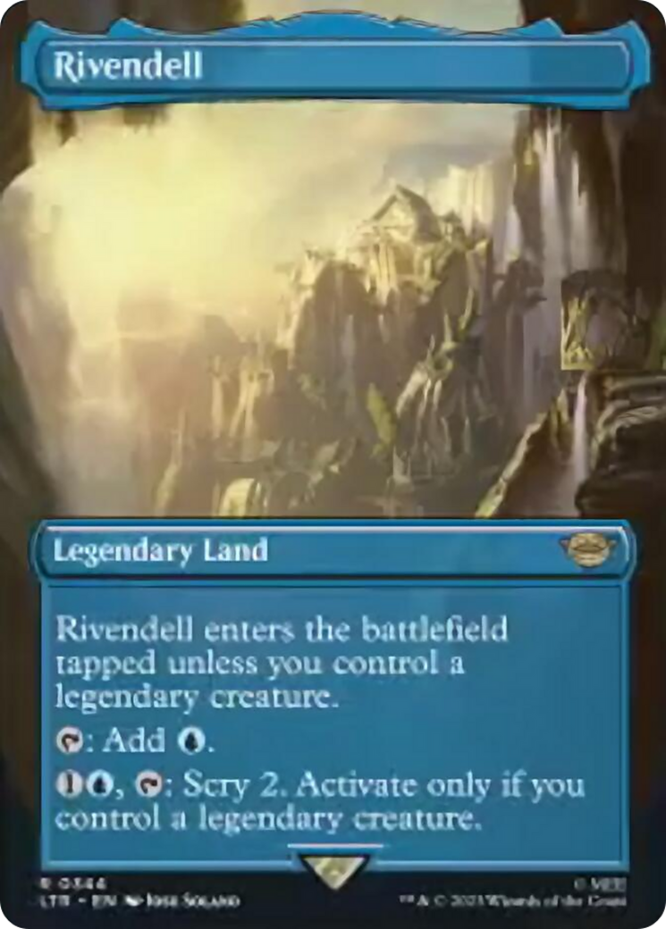 Rivendell (Borderless Alternate Art) [The Lord of the Rings: Tales of Middle-Earth] | Devastation Store