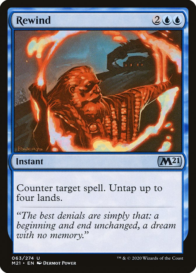 Rewind [Core Set 2021] | Devastation Store