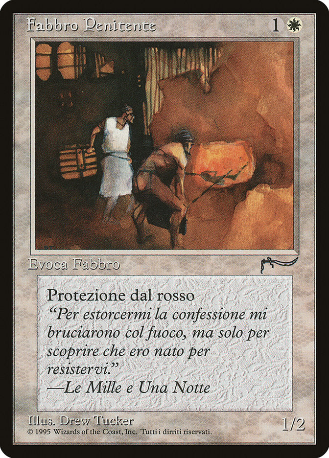 Repentant Blacksmith (Italian) - "Fabbro Penitente" [Rinascimento] | Devastation Store