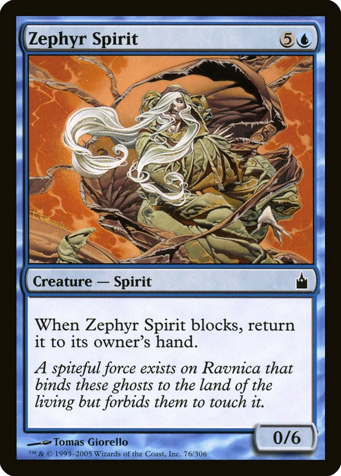 Zephyr Spirit [Ravnica: City of Guilds] | Devastation Store