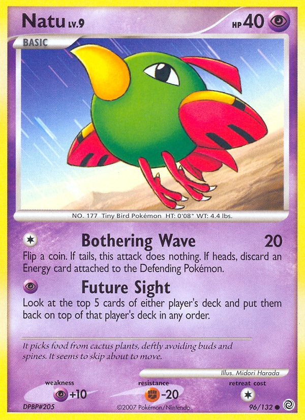 Natu (96/132) [Diamond & Pearl: Secret Wonders] | Devastation Store