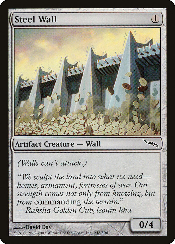 Steel Wall [Mirrodin] - Devastation Store | Devastation Store