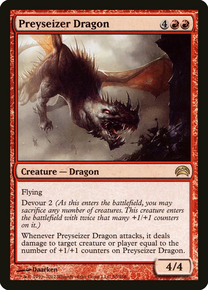 Preyseizer Dragon [Planechase 2012] | Devastation Store