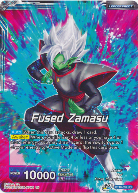 Fused Zamasu // Fused Zamasu, Divine Ruinbringer (BT10-032) [Rise of the Unison Warrior Prerelease Promos] | Devastation Store