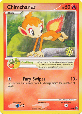 Chimchar (57/100) [Countdown Calendar Promos] | Devastation Store