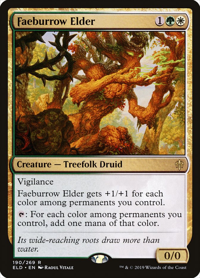 Faeburrow Elder [Throne of Eldraine] | Devastation Store